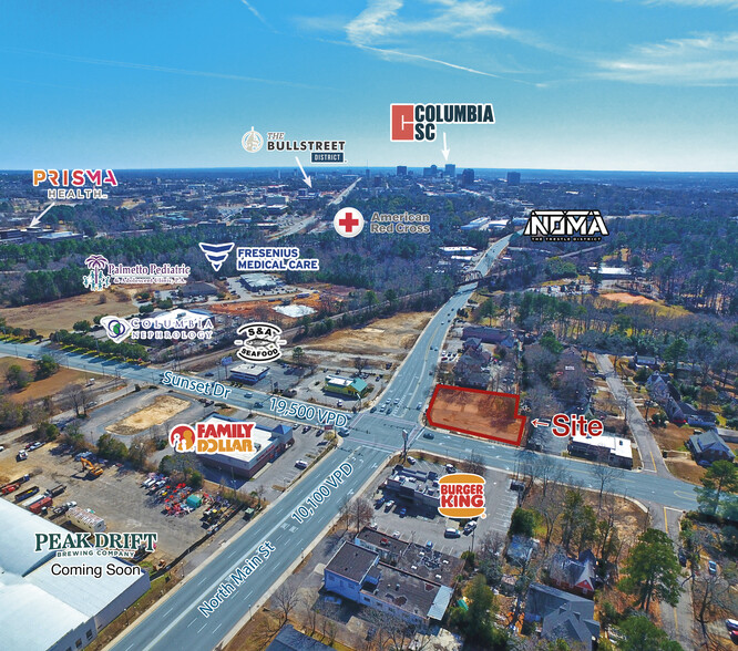 3321 N Main St, Columbia, SC for sale - Aerial - Image 1 of 1