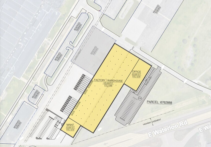 1210 Massillon Rd, Akron, OH for lease - Site Plan - Image 1 of 1