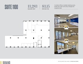 611 N Brand Blvd, Glendale, CA for lease Floor Plan- Image 1 of 1