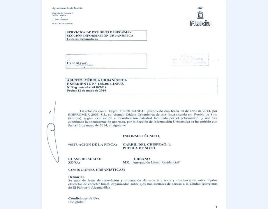 Carril del Chispeao, 1, Murcia, Murcia for sale Building Photo- Image 1 of 7