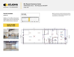 13203 Globe Dr, Mount Pleasant, WI for lease Floor Plan- Image 2 of 4