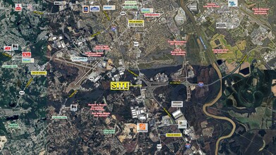 US Hwy 321 & Fish Hatchery rd, Cayce, SC - aerial  map view - Image1