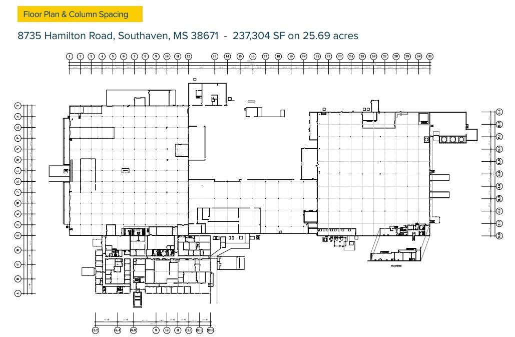 8735 Hamilton Rd, Southaven, MS for sale Floor Plan- Image 1 of 1