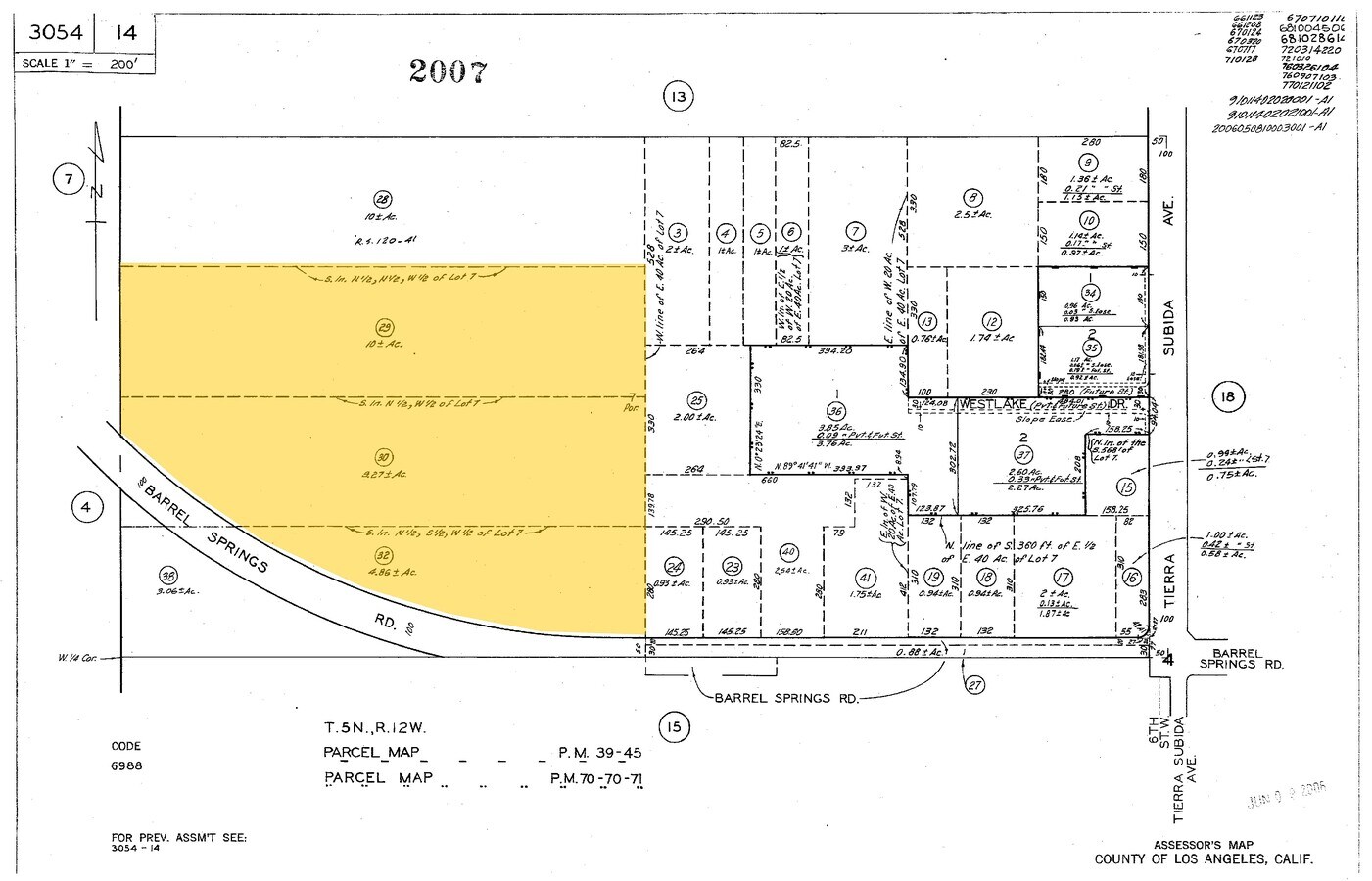 Vac/Cor Barrel Springs Rd/Camares Dr, Palmdale, CA 93551 Land for
