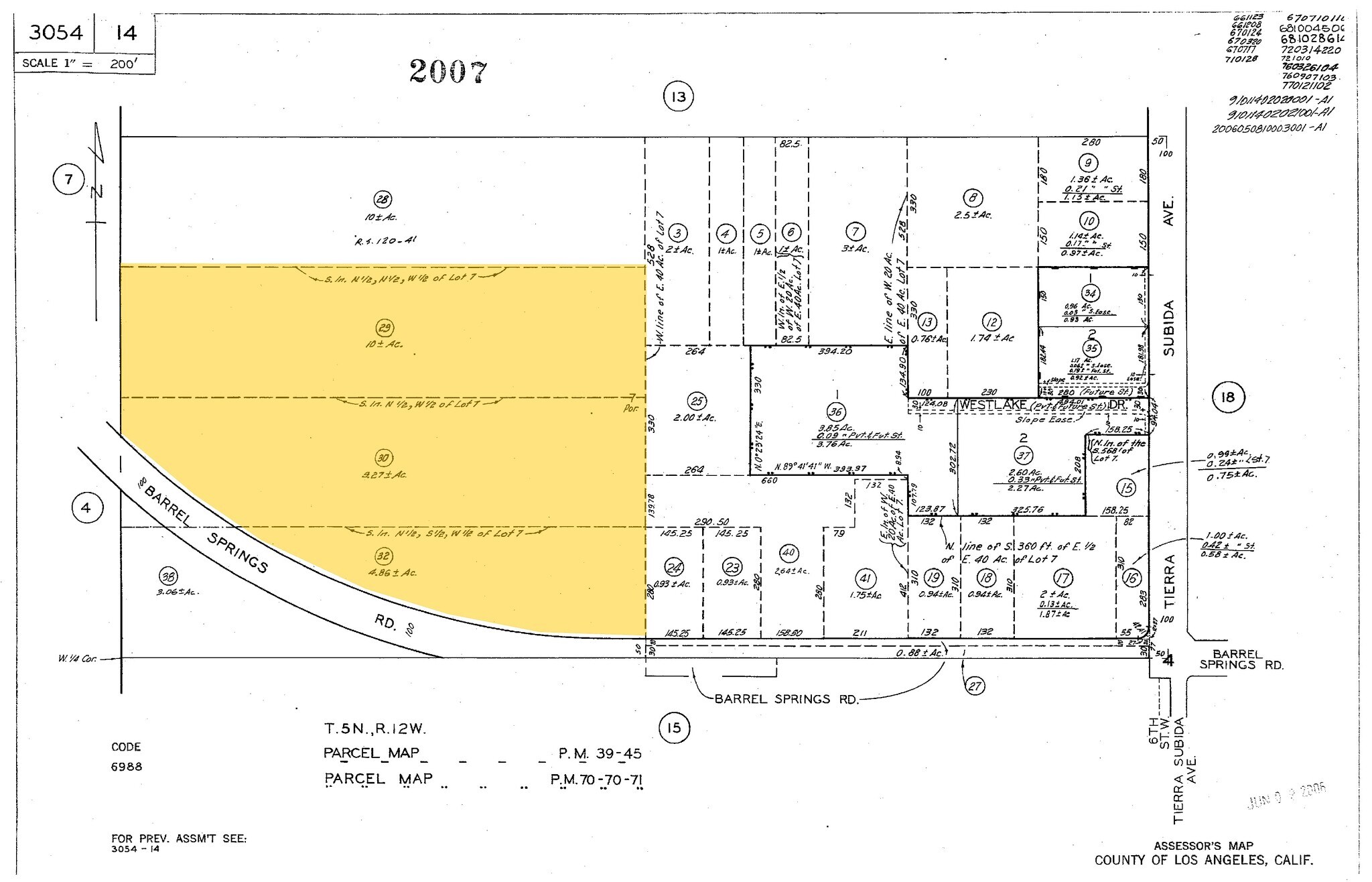 Vac/Cor Barrel Springs Rd/Camares Dr, Palmdale, CA 93551 Land for