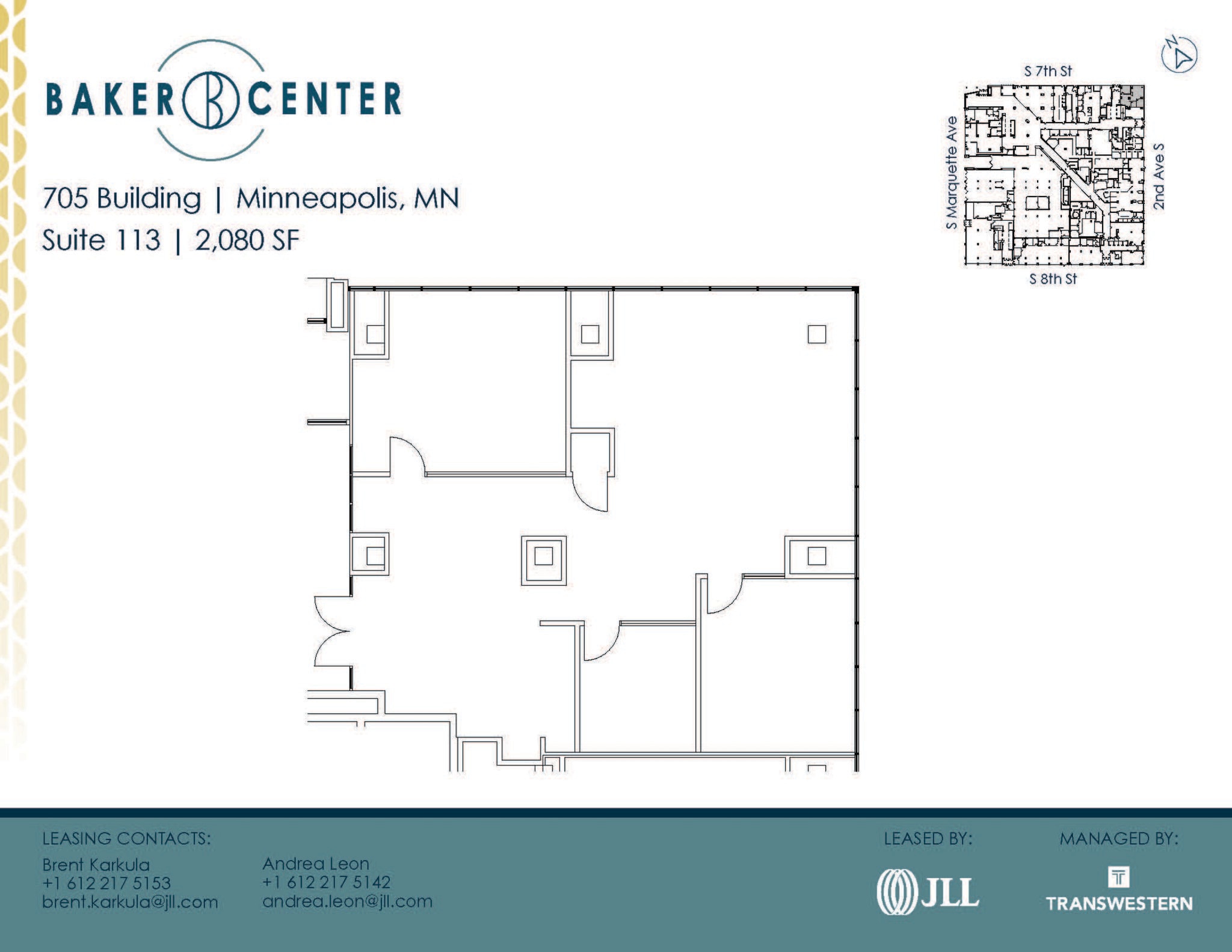 733 Marquette Ave, Minneapolis, MN for lease Floor Plan- Image 1 of 1