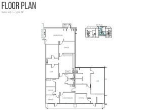 625 Hutton St, Raleigh, NC for lease Floor Plan- Image 1 of 1