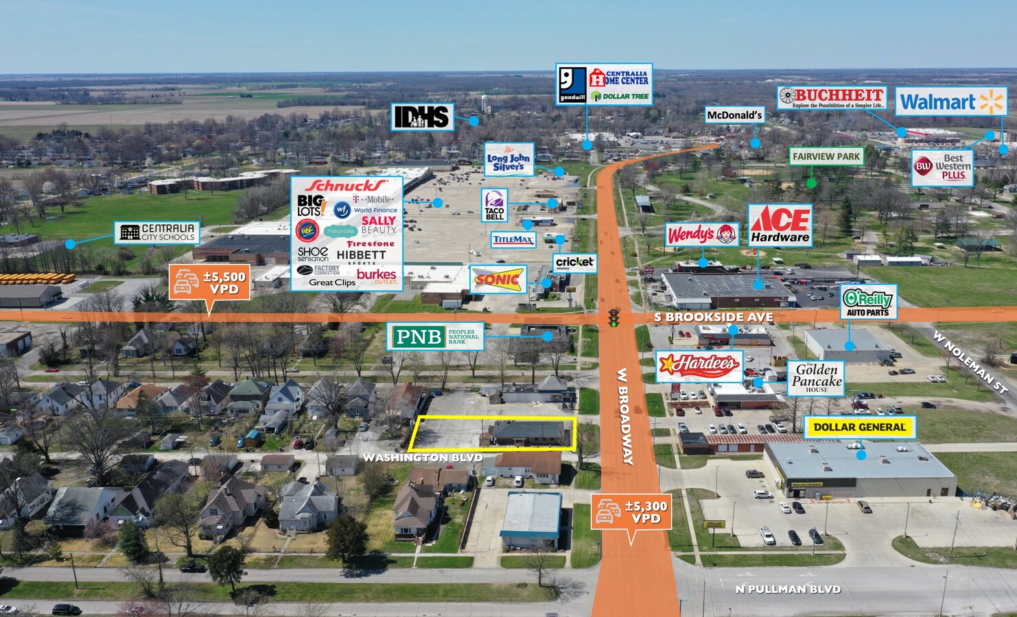 735 W Broadway, Centralia, IL 62801 | LoopNet