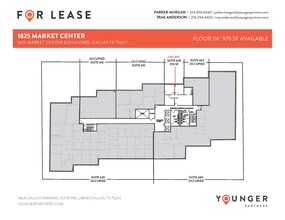 1825 Market Center Blvd, Dallas, TX for lease Floor Plan- Image 1 of 1