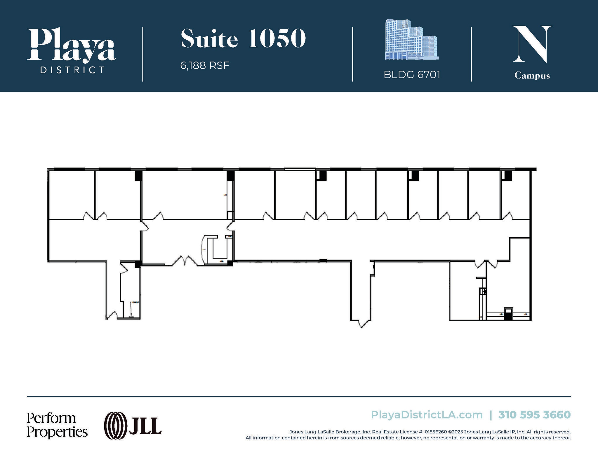 6100 Center Dr, Los Angeles, CA for lease Floor Plan- Image 1 of 1