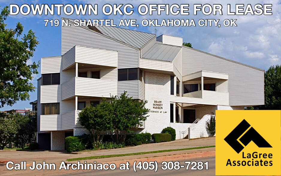 719 N Shartel Ave, Oklahoma City, OK for lease - Building Photo - Image 1 of 13