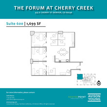 425 S Cherry St, Glendale, CO for lease Floor Plan- Image 1 of 1