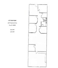 1397 Piedmont Dr, Troy, MI for lease Floor Plan- Image 1 of 1