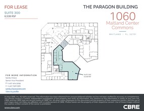 1060 Maitland Center Commons, Maitland, FL for lease Site Plan- Image 1 of 4