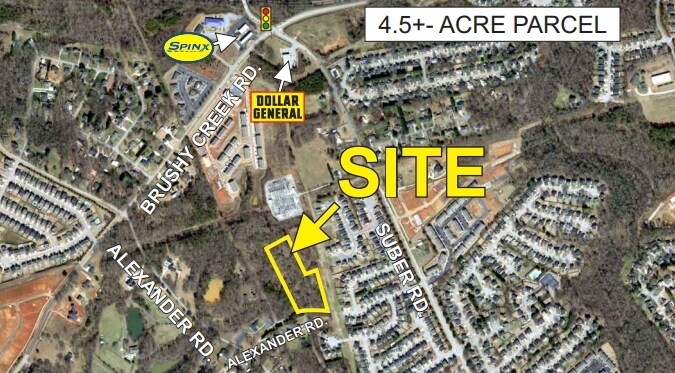 124 Alexander Rd, Greer, SC for sale Primary Photo- Image 1 of 1