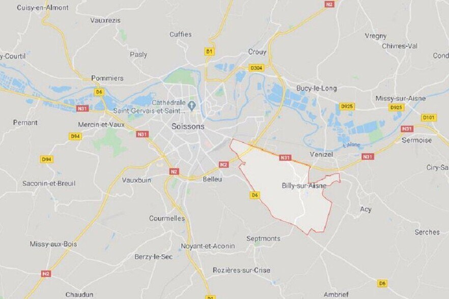 Land in Billy-sur-Aisne for sale - Building Photo - Image 1 of 1