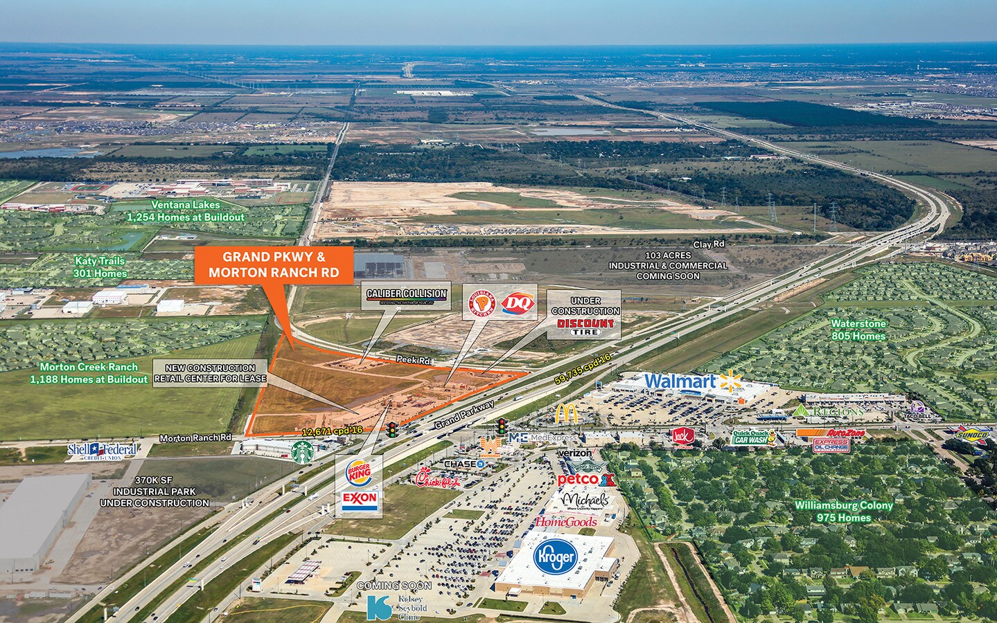 Grand Parkway & Morton Ranch Rd, Katy, TX, 77449 Commercial Land For