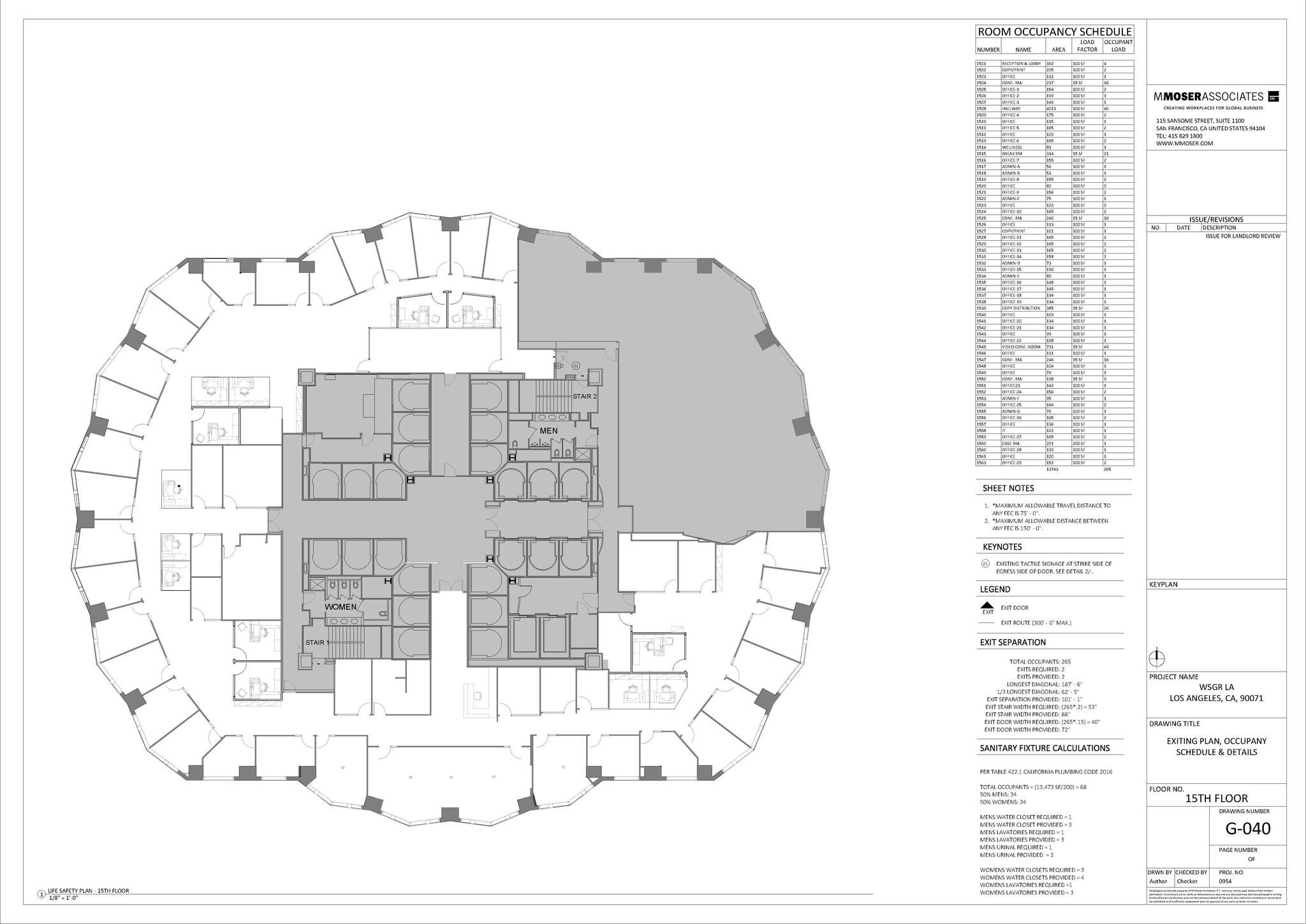 633 W 5th St, Los Angeles, CA for lease Floor Plan- Image 1 of 1