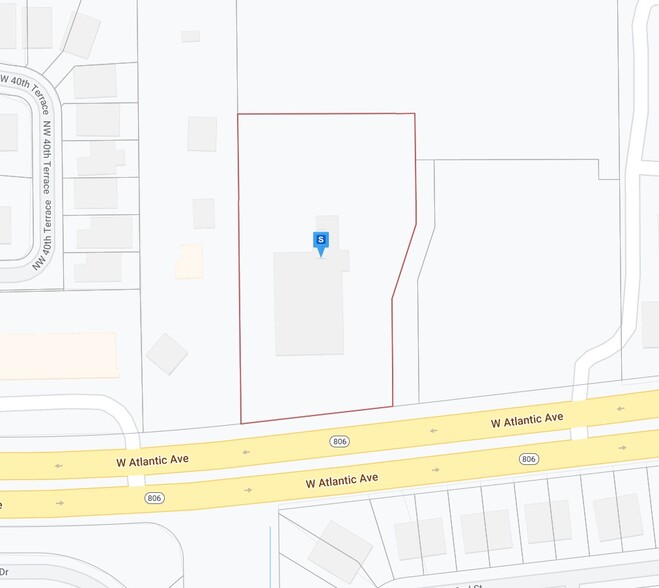 3945 W Atlantic Ave, Delray Beach, FL for lease - Plat Map - Image 2 of 34