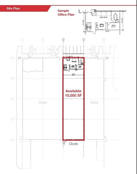 675 Spirit Valley West Dr, Chesterfield, MO for lease - Site Plan - Image 3 of 4