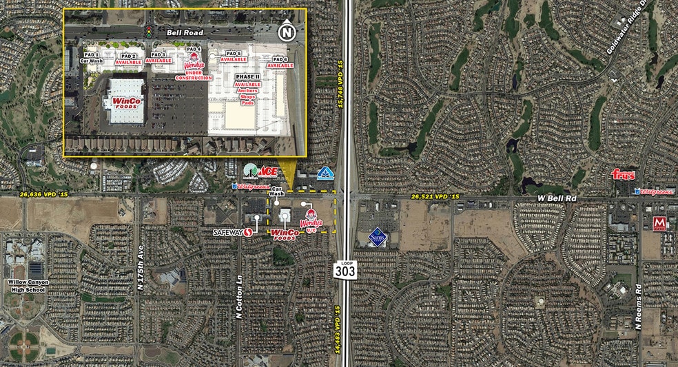 SW Loop 303 & Bell Rd, Surprise, AZ for sale - Building Photo - Image 1 of 1