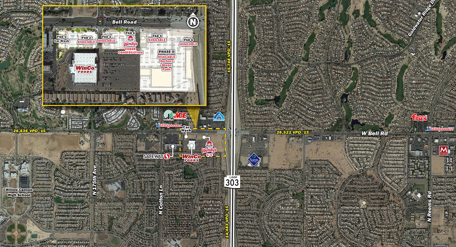 SW Loop 303 & Bell Rd, Surprise, AZ for sale Building Photo- Image 1 of 1