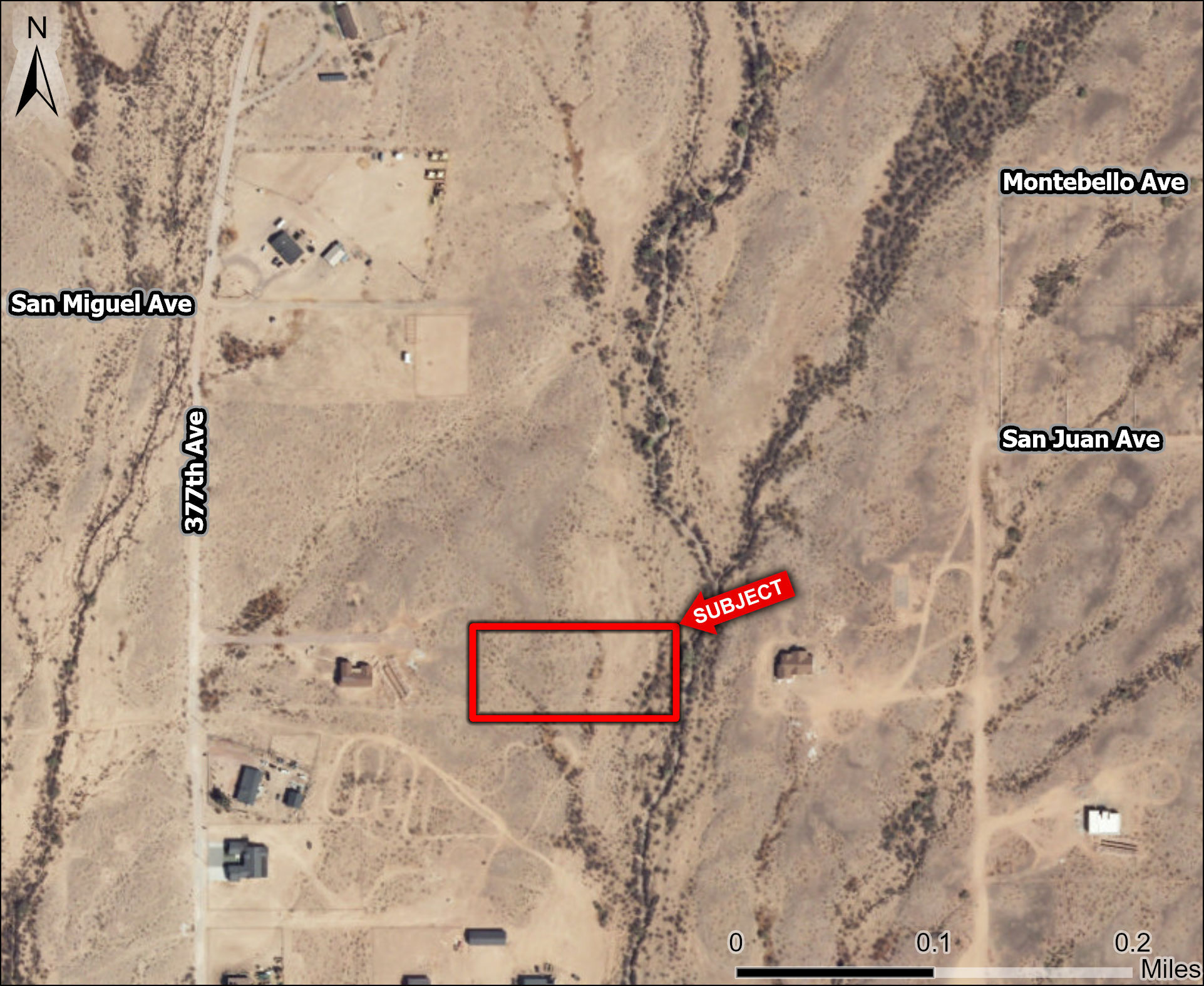 37667 Vermont Avenue, Tonopah, AZ for sale Aerial- Image 1 of 6