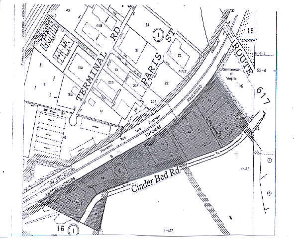 8580 Cinder Bed Rd, Lorton, VA for lease - Plat Map - Image 2 of 5