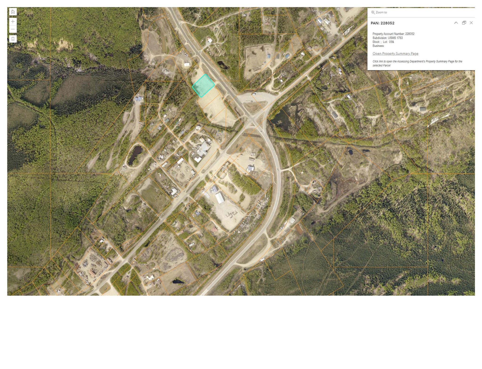 NHN Lot 5- Old Steese Highway North, Fairbanks, AK for sale Primary Photo- Image 1 of 2