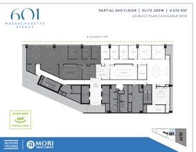 601 Massachusetts Ave NW, Washington, DC for lease Floor Plan- Image 1 of 2
