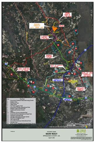 More details for 1381 Rahn Station Rd, Rincon, GA - Land for Sale