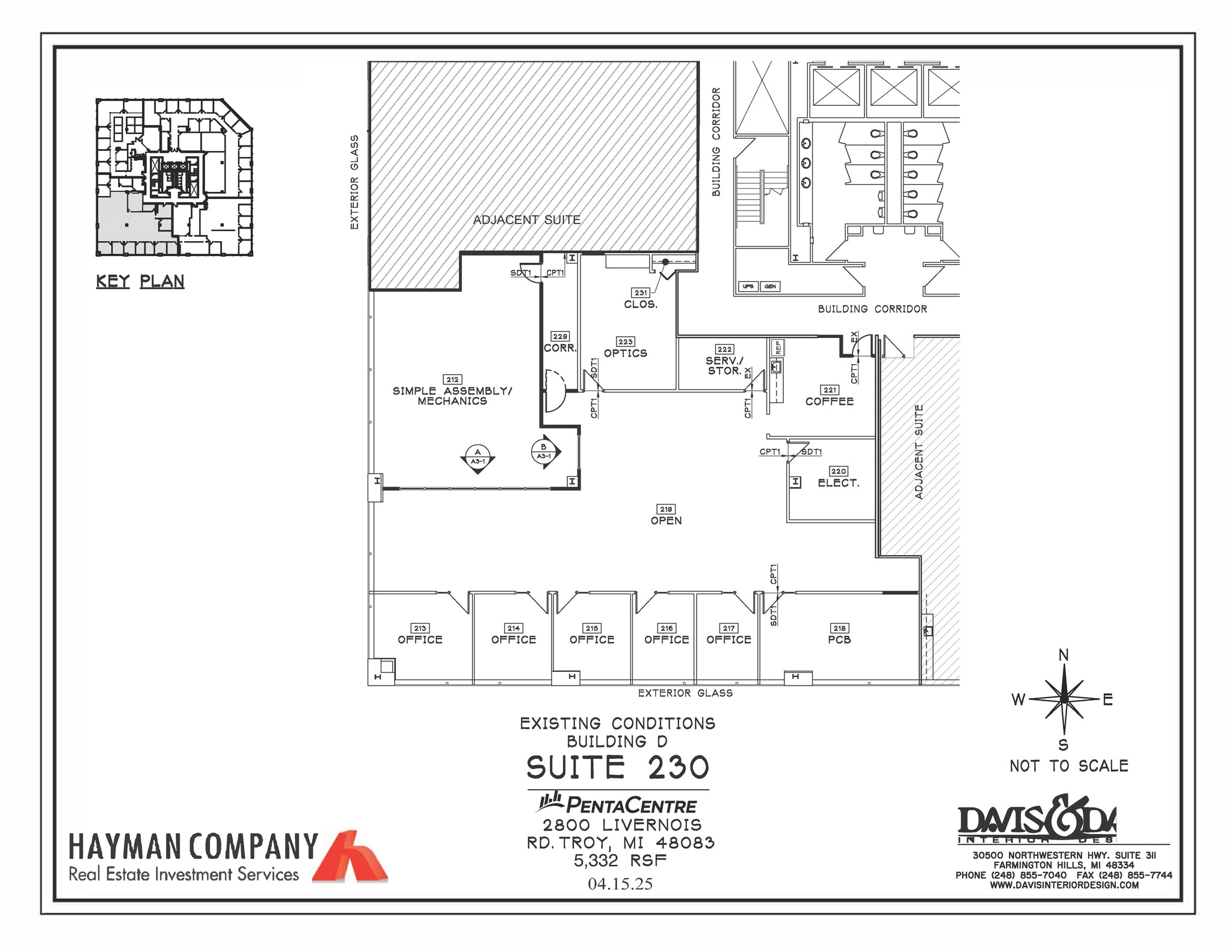 2800 Livernois Rd, Troy, MI for lease Floor Plan- Image 1 of 1