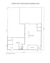 6803-6815 Central Ave, Newark, CA for lease Floor Plan- Image 1 of 8