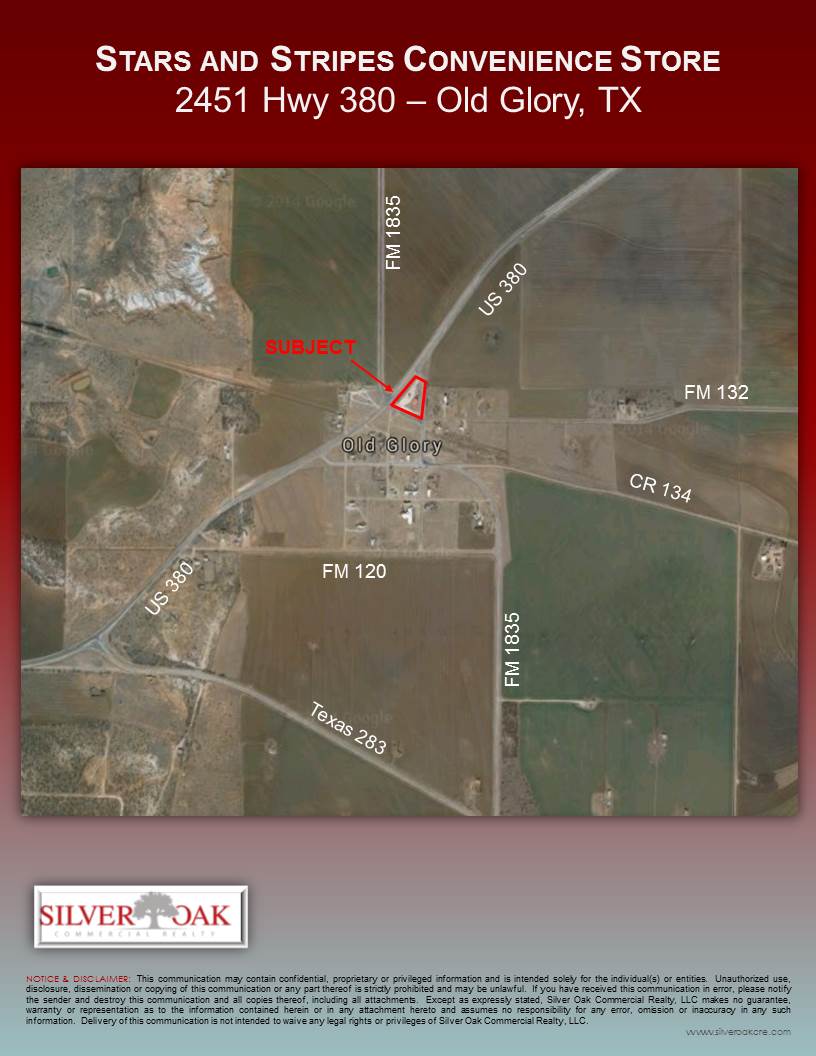 2451 US Highway 380, Old Glory, TX, 79540 Retail Space For Lease