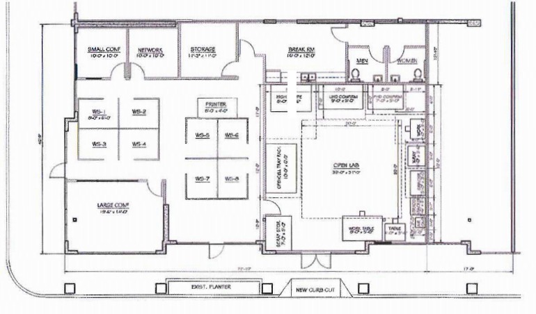 1261 3rd Ave, Chula Vista, CA for lease Floor Plan- Image 1 of 1