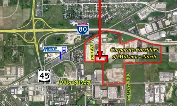 18861 S 90th Ave, Mokena, IL for lease - Aerial - Image 3 of 24