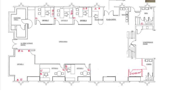 695 N 1st St, San Jose, CA for lease Floor Plan- Image 1 of 1