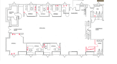 695 N 1st St, San Jose, CA for lease Floor Plan- Image 1 of 1