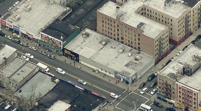 815-837 E Tremont Ave, Bronx, NY - AERIAL  map view