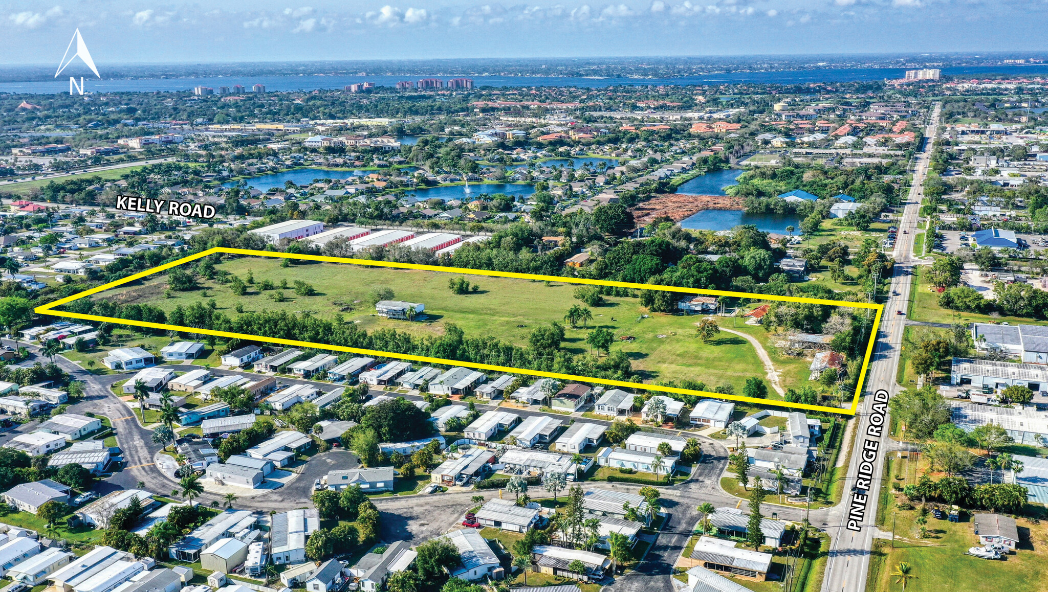 16080 Pine Ridge Rd, Fort Myers, FL for sale Aerial- Image 1 of 7