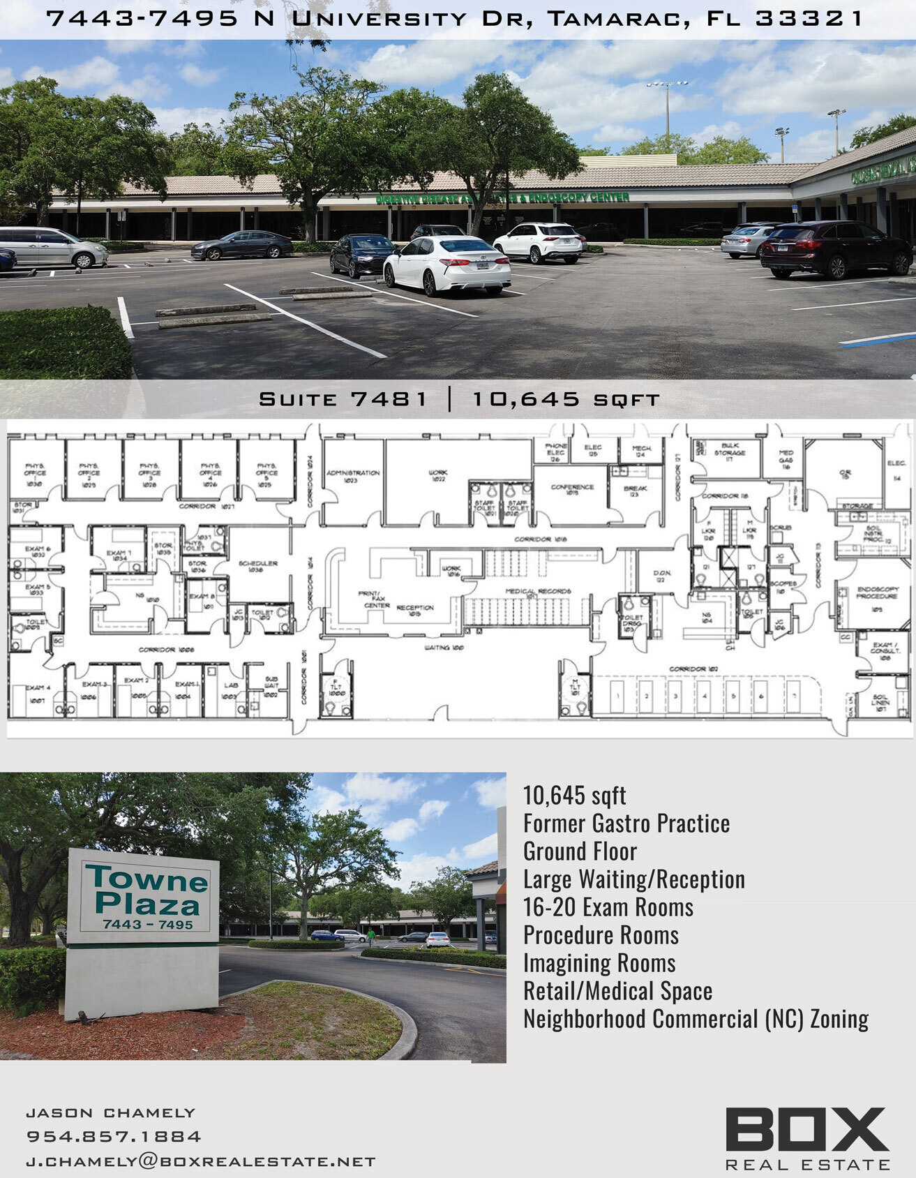 7443-7495 N University Dr, Tamarac, FL for lease Interior Photo- Image 1 of 2