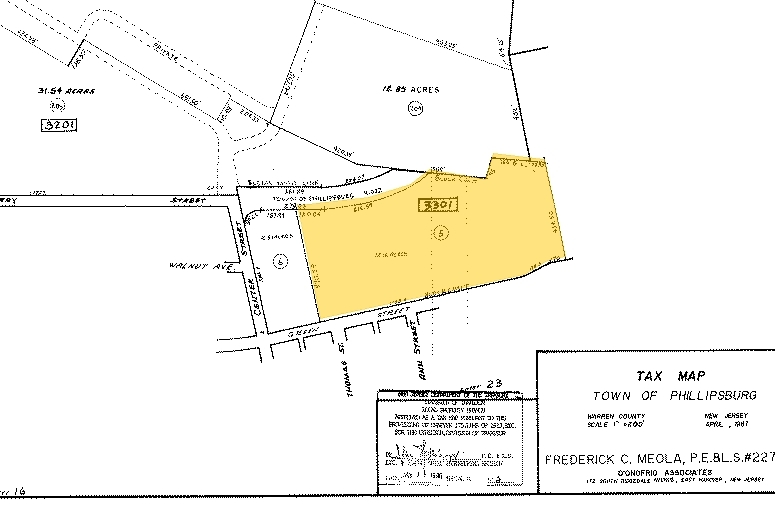 2000 Rand Blvd, Phillipsburg, NJ for lease - Plat Map - Image 2 of 4