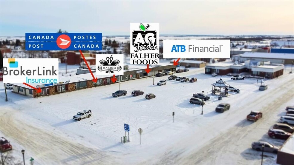 24 Main SW st, Falher, AB for sale - Aerial - Image 1 of 1