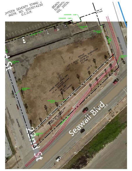 2102 Seawall Blvd, Galveston, TX for sale - Site Plan - Image 2 of 6