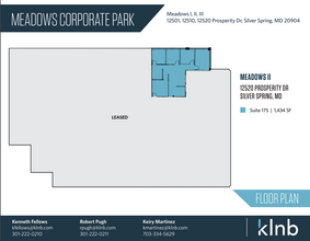 12510 Prosperity Dr, Silver Spring, MD for lease Floor Plan- Image 1 of 1