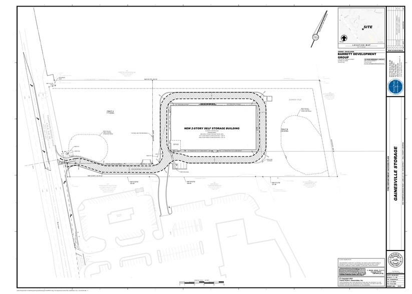 3654 Thompson Bridge Rd, Gainesville, GA for lease - Site Plan - Image 1 of 4