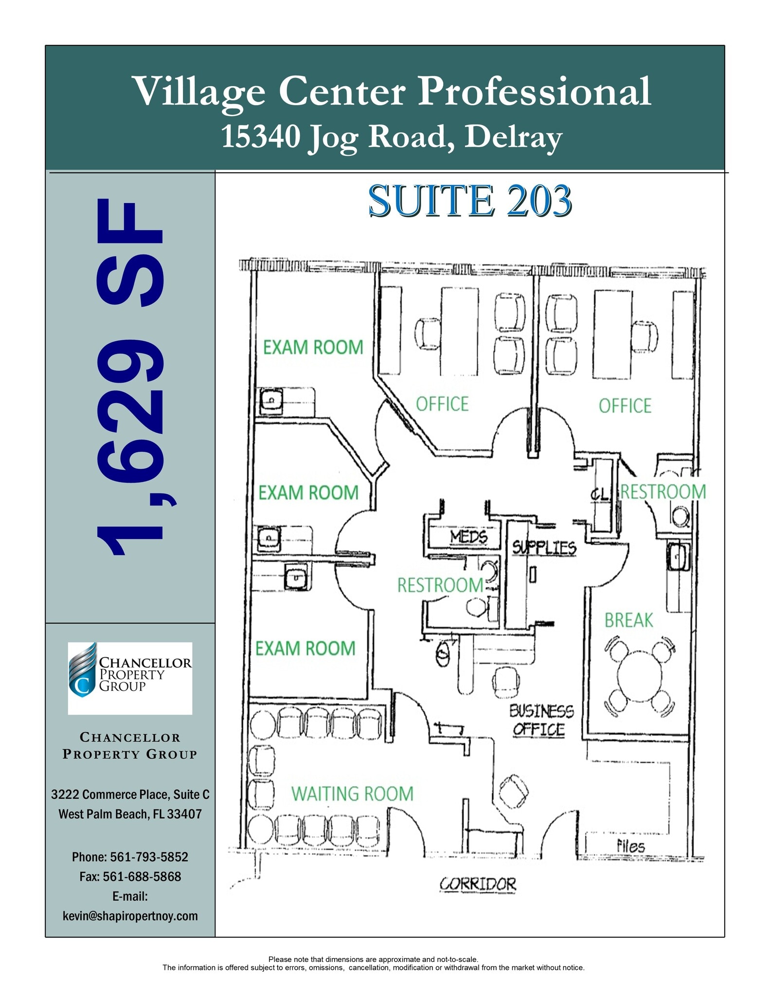 15340 Jog Rd, Delray Beach, FL for lease Floor Plan- Image 1 of 12