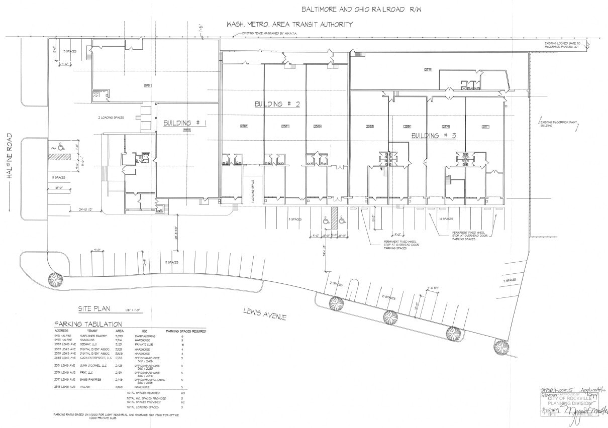 5951-5953 Halpine Rd, Rockville, MD for lease Floor Plan- Image 1 of 5