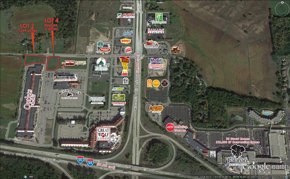 Great Wolf Drive & Wisconsin Dells Pky, Baraboo, WI for lease - Other - Image 1 of 1