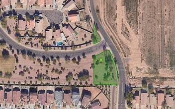 NWC & SWC of 63rd Ave Elwood, Phoenix, AZ - AERIAL  map view